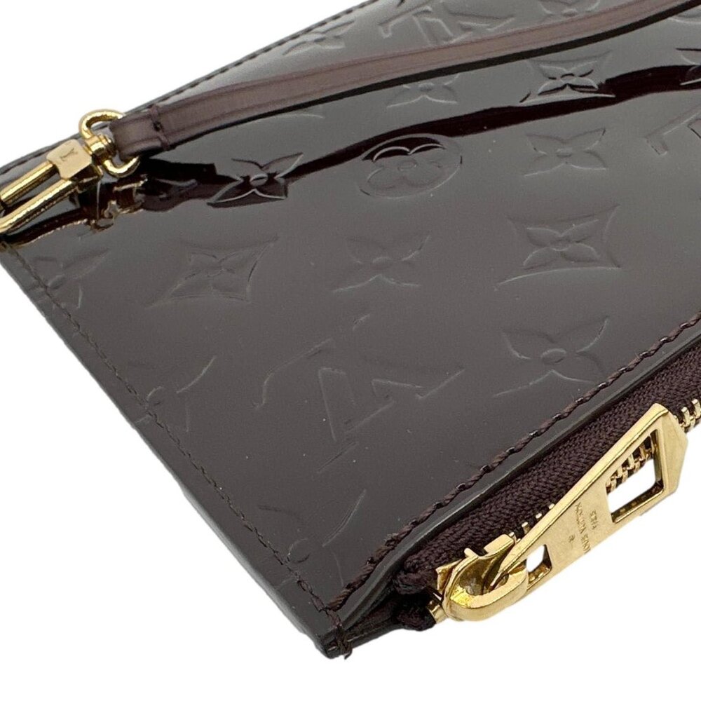 Louis Vuitton Monogram Vernis Wristlet Amarante - Picture 5 of 11